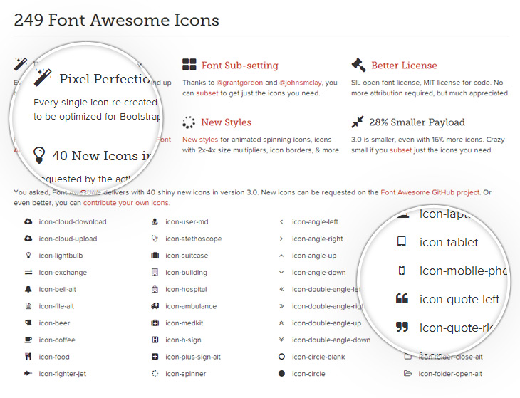 font-awesome